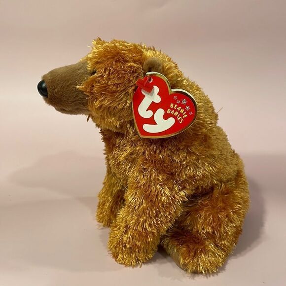 Sequoia the Brown Bear 2001 Ty Original Beanie Baby NWT Excellent Condition - Picture 1 of 8